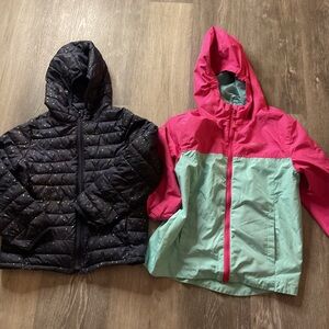 Kids' Colorful Hooded Jackets gap and Eddie Bauer